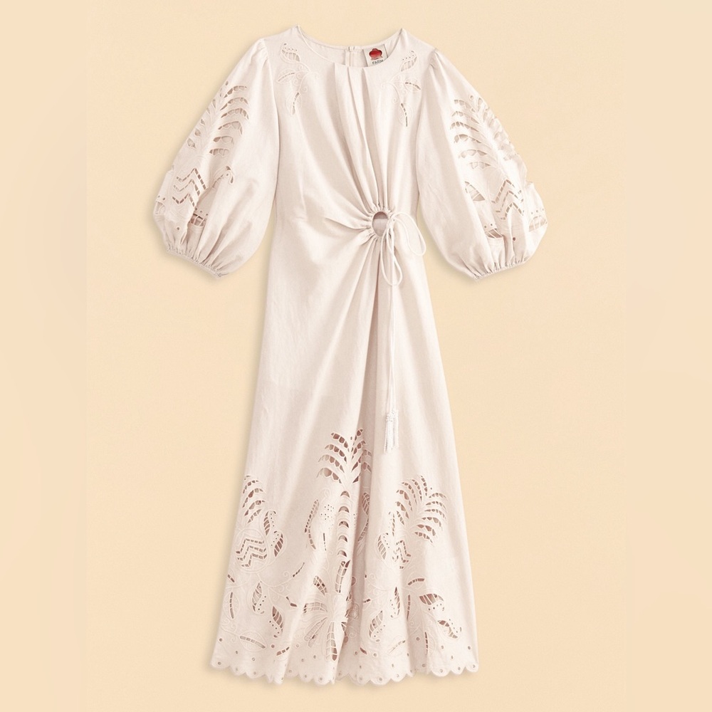 FARM RIO
Cutout broderie midi dress - Picture 5 of 5
